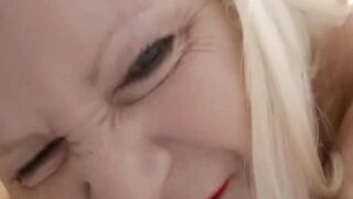Three-Way Frenzy #3 - Older Woman Sandra Shine Gets Double Penetrated