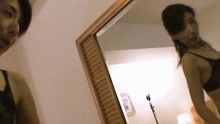 Asian Milf Teaser - Vibrating Toy Sensual Blowjob & Fingering by Amateur