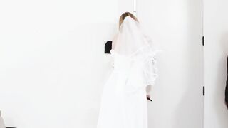 Cheating Bride's Secret - Transgender Wedding Vows Fucked By Husband