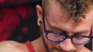 Two Men Edge And Denied Orgasm on Gay Twink's Ass - Vibrating Prostate Massage