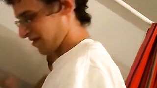 Hot Markie & Big Dick Rileys Bare Back Threesome - Shower Sex with Anal