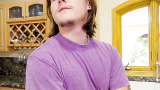 Step-Mother's Pet StepSon Gives Her A Deep Throat Blowjob And Swallow