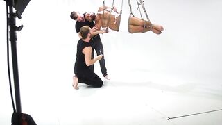 Hot & Edgy Threesome - Adam Ramzis Gets Fucked By Two Hunks