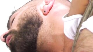 Hot & Edgy Threesome - Adam Ramzis Gets Fucked By Two Hunks