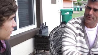 3some FFM Throated by Stepdad in Raw Hard Core