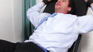 Bondage Foot Frenzy: Kinky Dominatrix Teases Her Slave's Feet