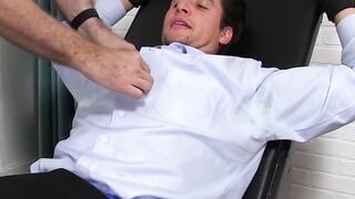 Bondage Foot Frenzy: Kinky Dominatrix Teases Her Slave's Feet