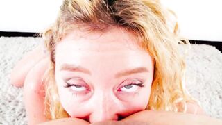 Blond Bombshell Rimming & Throat-Fucking - Hot Anal Sex with Deepthroating