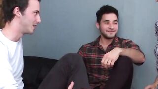 Threesome Fever - Hot Babes Share Hung Stud's Monster Dick