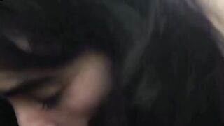 Car Sex Sirens - Hot Brunette Babe Gives A Sloppy Deepthroat And Creamped