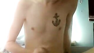 Young Hunk's Solo Masturbation Session - Austen Ellis
