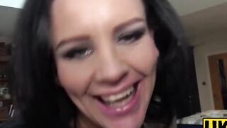 UK Cougar MILF Gets Roughly Dominated By A Stud In Bondage