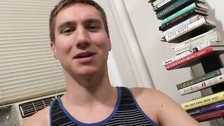 Logan's Slow Motion Stroker - Solo Male Jerk-Off Session