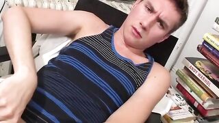 Logan's Slow Motion Stroker - Solo Male Jerk-Off Session