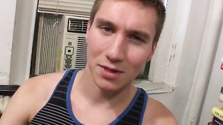 Logan's Slow Motion Stroker - Solo Male Jerk-Off Session