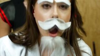 Black Belt Badass Transgender Fucks Karate Master in Erotic Action