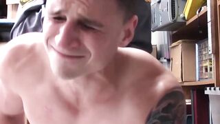 Black Bad Boy's Rough Anal Thief - Hardcore Gangbanging