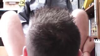 Black Bad Boy's Rough Anal Thief - Hardcore Gangbanging