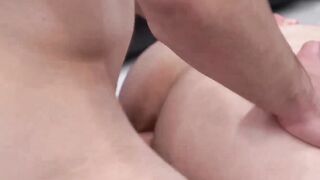 Petite Twinks Step-Dad's Thick Dick Wrecks Him In Raw POV Sex