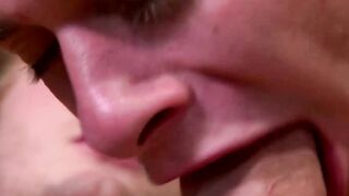 Muscle Hunks Share Intense Blowjob And Jerk-Off Session