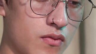 Twinks Solo Masturbation - Exploring His Hole With A Dildo And Jacking Off