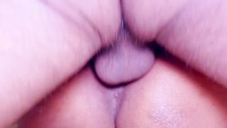 Hot Girlfriend's Big Hole Gets Filled With A Massive Load