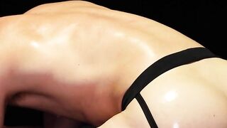 Anal Stretching Extreme - Gaping Asshole with Master's Big Dick
