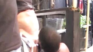 Interracial Barebacks - Older Dude Fucks Young Black Guy Raw