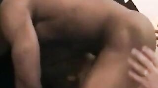 Interracial Thugs - Black Guy Fucks White Friend In Wild Action