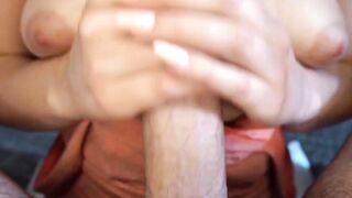Teasing Fiance's Dick With Feet And Lips - Hot Blonde Babe Teaser Trailer