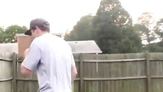 HornyLex's Outdoor Sex Adventure - Backyard Fuck Fest