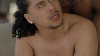 Black Bad Boy Ravishes White Guy in Hardcore Anal Threesome