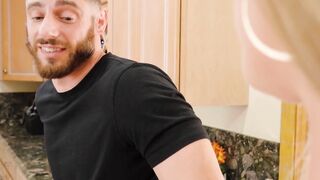 AnnieKing's Hot Son Friend Fucks His Stepmom - POV Blowjob & Hardcore Sex
