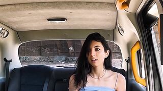 Victoria Nix Facesitting Blowjob & Riding Big Dick In Taxi Cab - PornPros