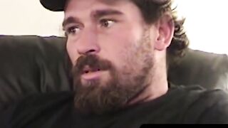 Maturity Matters - Older Guy's Beard Hides His Big Dick While Jerking Off