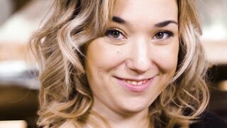 Blondie Nicki Hunters' Panties Get Ripped Off By A Lucky Hunk - POV
