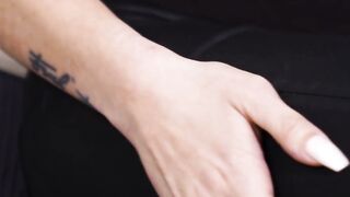 Blondie Nicki Hunters' Panties Get Ripped Off By A Lucky Hunk - POV