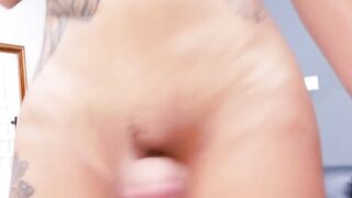 Transgender Teenage Cutie Pammela Surfs Her Way To Orgasm