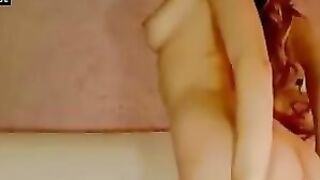Hot MILF In Stocking Fetish Gives A Sensual Dildo Ride