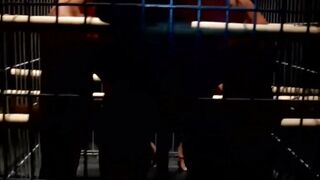 Blonde Bondage Slave Girl Faceslapped And Dominated By Dominatrix In BDSM Dungeon