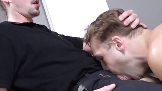 Blonde Thug Rimmed And Fucked By Cop In Prison Cell" or "Raw Anal Sex With A Crooked Officer