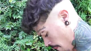 Tatted-Up Jocks Bare Back Fuck Fest