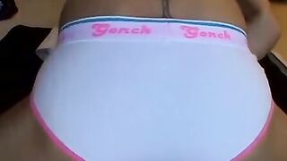 Ryan Conners' Sexy Lingerie Jerk-Off Session - Big Dick & Huge Load
