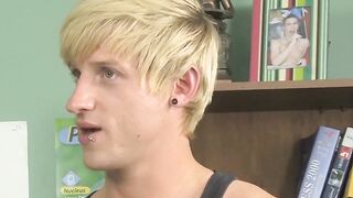Twink Classroom Threesome - Teacher's Pet Twins Fucked Hard By Student