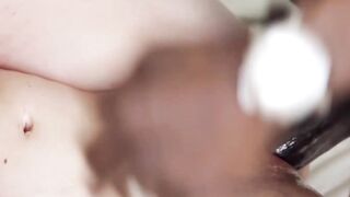 Interracial Slam Fest #2 - Big Black Dick Pounding Petite White Girl