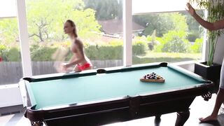 Teens Unleashed - Three-Way Romp with Young Blonde Cutie