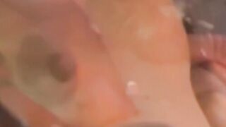Vintagesweethearts - Latexy Babe Fucks Herself With A Dildo While Wearing Leather Gloves And Mask