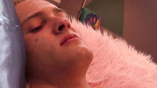 Anal Toy Play - Teen Hunk Oliver Tucker's Ass Fucked With Dildo
