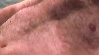 Hair Bear's Solo Masturbation & Deepthroat Blowjob