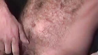 Hair Bear's Solo Masturbation & Deepthroat Blowjob
